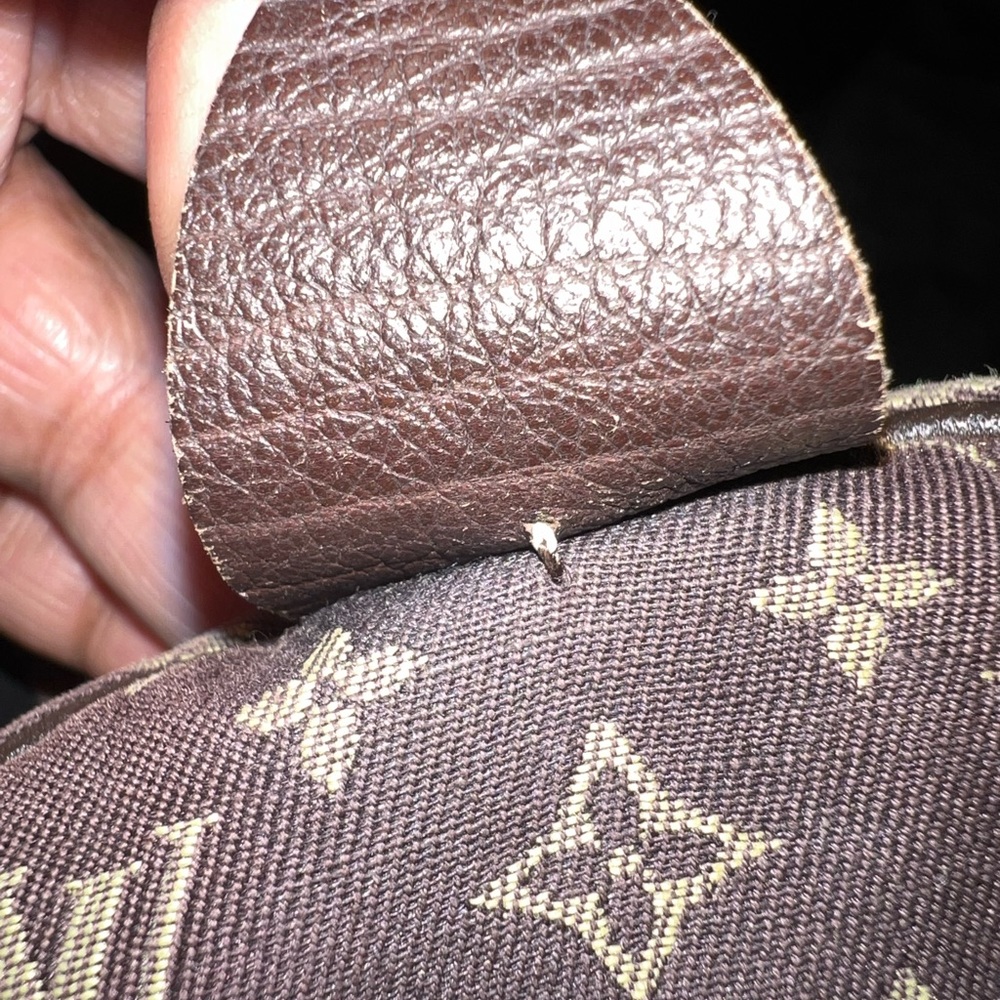 Louis Vuitton Speedy 30 Mini Lin Authentic Preloved - Picture 8 of 14